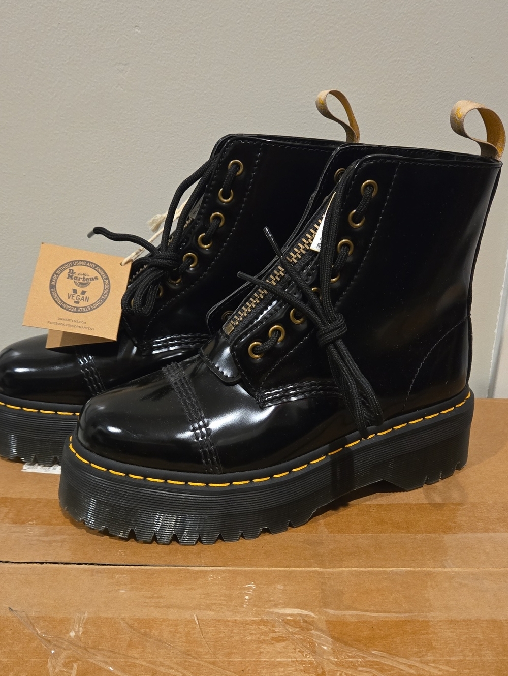 Dr. Martens Sinclair Platform Boots Vegan